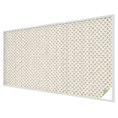 Fensterfolie Sichtschutz Pflanzenornamente