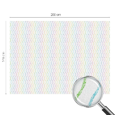 Toom Sichtschutzfolie Regenbogenlinien