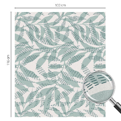 Fensterfolie Sichtschutz Grüne Blätter