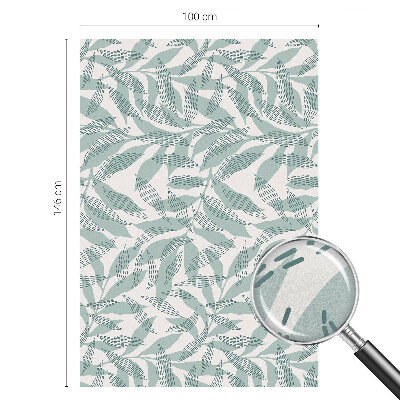 Fensterfolie Sichtschutz Grüne Blätter