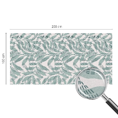 Fensterfolie Sichtschutz Grüne Blätter