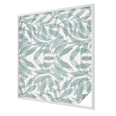 Fensterfolie Sichtschutz Grüne Blätter