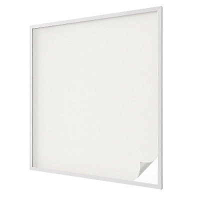 Fensterfolie mit Motiv Buntglas Zartes, gräulich-weiß