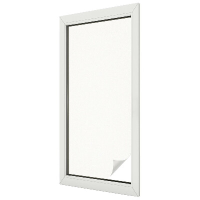 Sichtschutz Klebefolie für Fenster Zartes Weiß