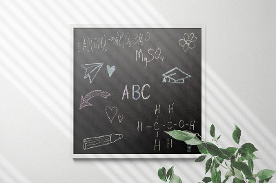 Kreidetafel modern 50x50