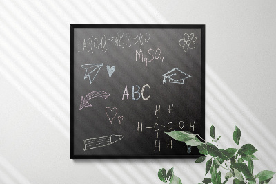Kreidetafel dekorativ 50x50
