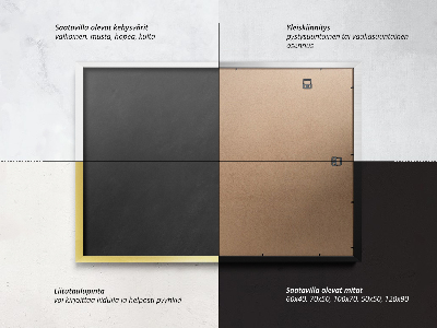 Kreidetafel für die Wand dekorativ 70x50