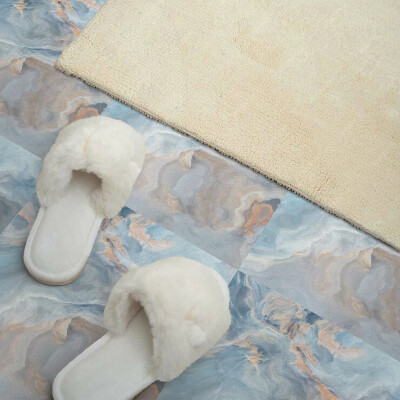 Pvc fliesen Abstraktes Wellenmotiv