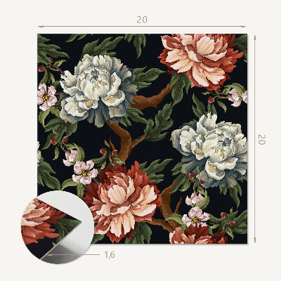 Pvc fliesen Blumenmuster