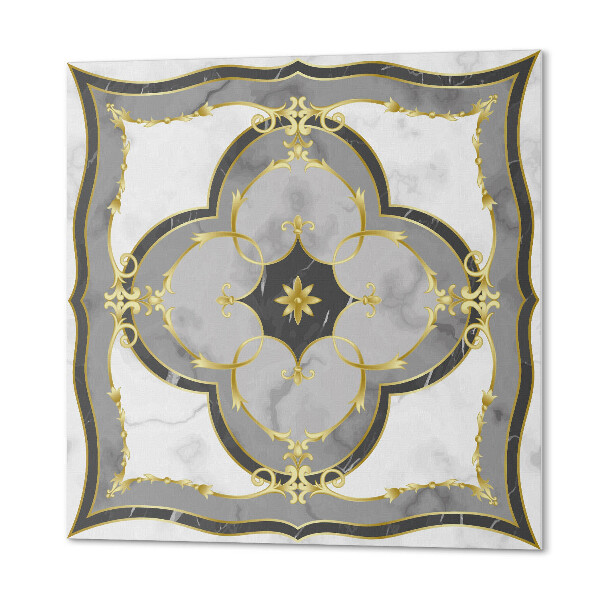Pvc fliesen Klassisches Muster mit raffinierten Ornamenten