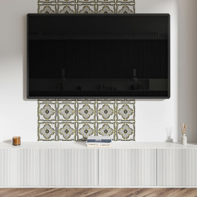 Pvc fliesen Klassisches Muster mit raffinierten Ornamenten