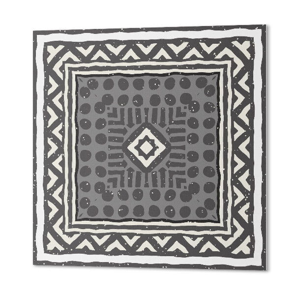 Vinyl fliesen selbstklebend Rahmen mit geometrischen Formen