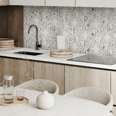 Vinyl fliesen Geometrisches Muster mit dynamischen Linien