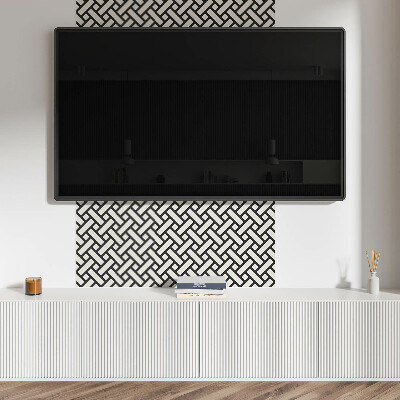 Pvc fliesen Geometrische Webarten in einzigartigem Stil