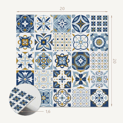 Pvc fliesen Fliesenornament-Motive
