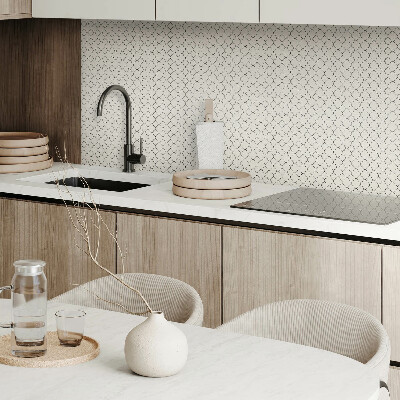 Vinyl fliesen selbstklebend Mesh-Blumenmotiv
