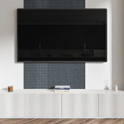 Pvc fliesen Die Geometrie von Kreisen und Linien im Design