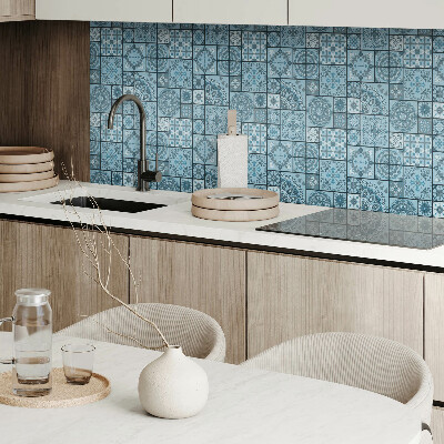 Vinyl fliesen selbstklebend Geometrie im Mosaikstil