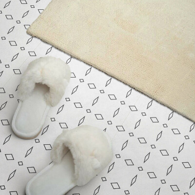 Pvc fliesen Rautenmuster im geometrischen Stil