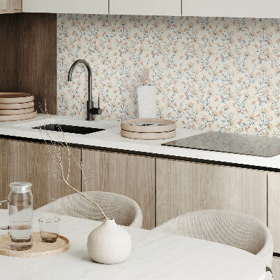 Vinyl fliesen selbstklebend Blumenmuster