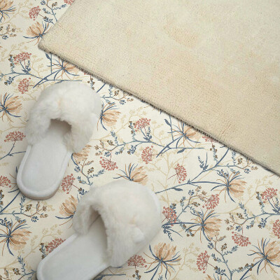 Vinyl fliesen selbstklebend Blumenmuster