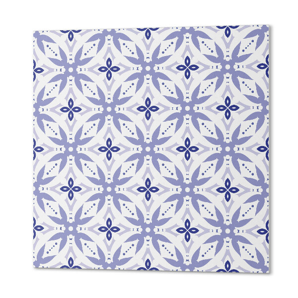 Pvc fliesen Geometrische Motive mit Flora