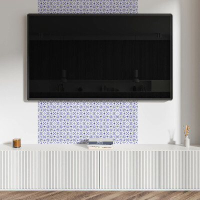 Pvc fliesen Geometrische Motive mit Flora