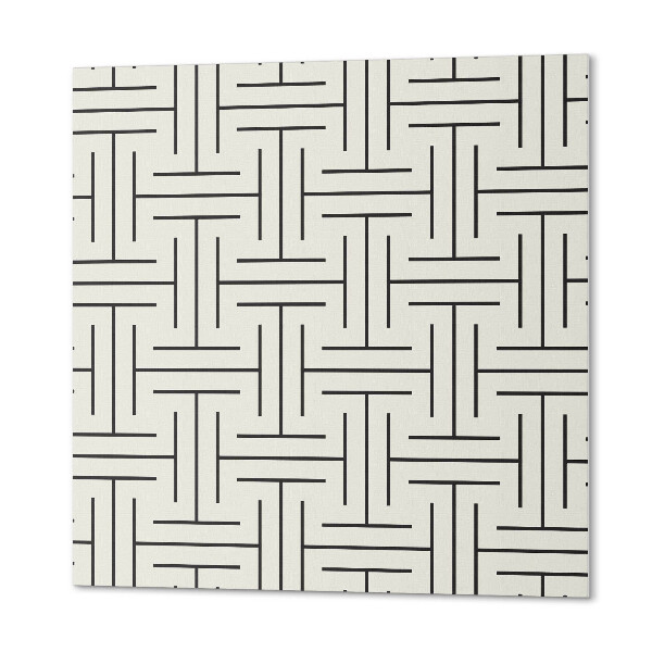 Pvc fliesen Geometrische Formen in einem Schachbrettmuster