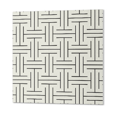 Pvc fliesen Geometrische Formen in einem Schachbrettmuster