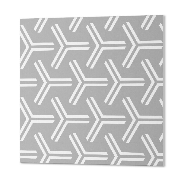 Vinyl fliesen selbstklebend Pfeilformen im geometrischen Stil