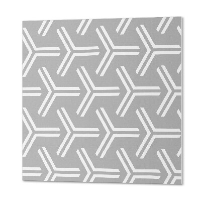 Vinyl fliesen selbstklebend Pfeilformen im geometrischen Stil