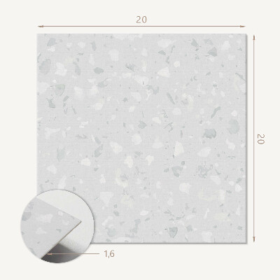 Vinyl fliesen selbstklebend Abstrakte Terrazzo-Motive