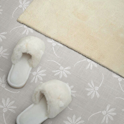 Vinyl fliesen selbstklebend Blumenmuster