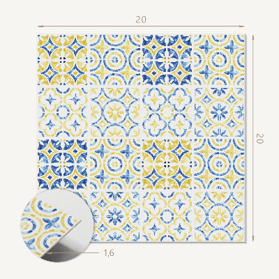 Pvc fliesen Ornamentale Mosaikkomposition