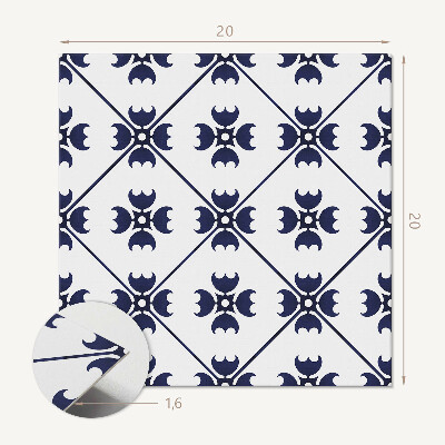 Pvc fliesen Elegantes Muster mit geometrischen Formen