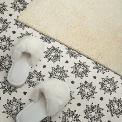 Vinyl fliesen selbstklebend Mandala im Mesh-Stil