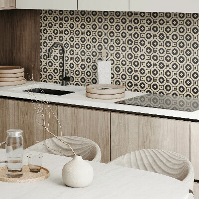 Pvc fliesen Quadratische Motive im geometrischen Stil