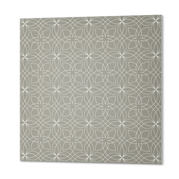 Vinyl fliesen Geometrische Motive mit floraler Inspiration
