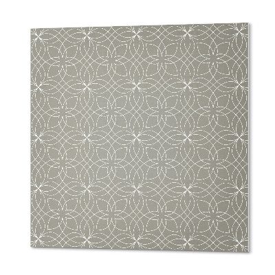 Vinyl fliesen Geometrische Motive mit floraler Inspiration