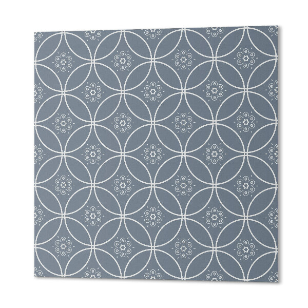Vinyl fliesen selbstklebend Ornamentale Blumenmotive