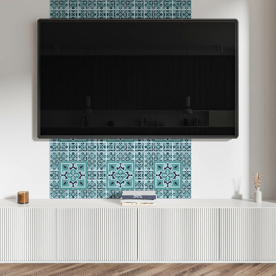 Pvc fliesen Blumenmotiv in künstlerischer Umsetzung