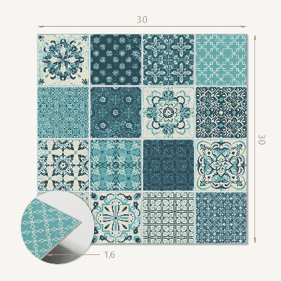 Vinyl fliesen Geometrie in Mosaikmustern