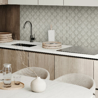 Vinyl fliesen selbstklebend Elegantes botanisches Muster