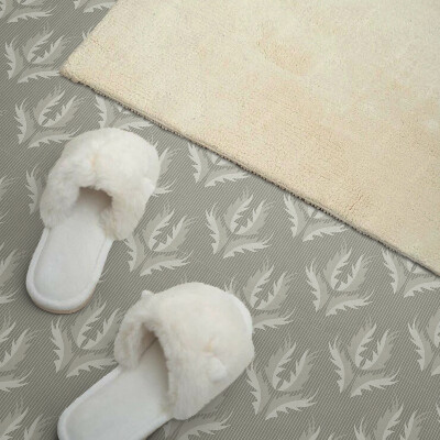 Vinyl fliesen selbstklebend Elegantes botanisches Muster