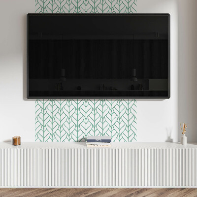 Pvc fliesen Symmetrische Blattmuster