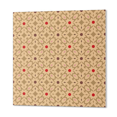 Vinyl fliesen Blumennetz mit Blumen