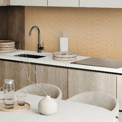Vinyl fliesen Blumennetz mit Blumen