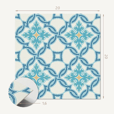 Pvc fliesen Arabesken-inspiriertes Design