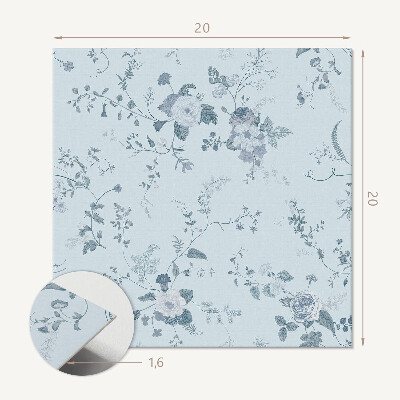 Pvc fliesen Blumenmotiv