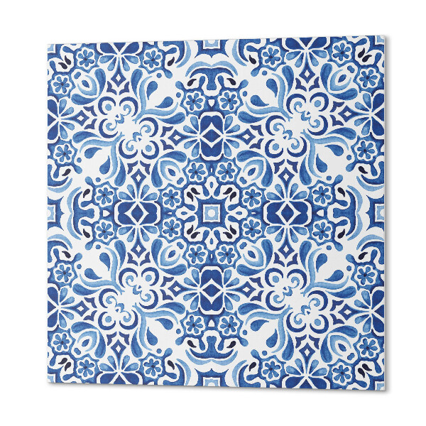 Vinyl fliesen selbstklebend Traditionelles Blumenmuster